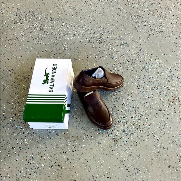 New RARE VINTAGE SALAMANDER Men’s Brown Leather shoes - Picture 7 of 8